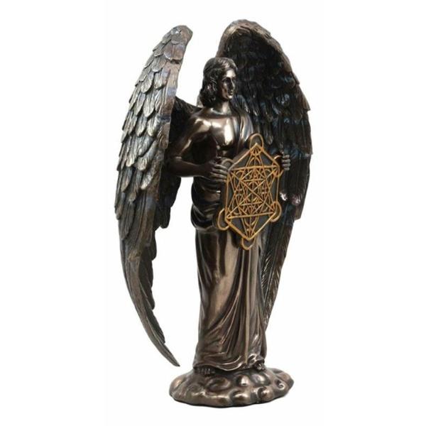 Archangel Metatron Enoch Angel Transformation Religious Statue Resin Handicraft Garden Statue Creative Theme Belief Ornament