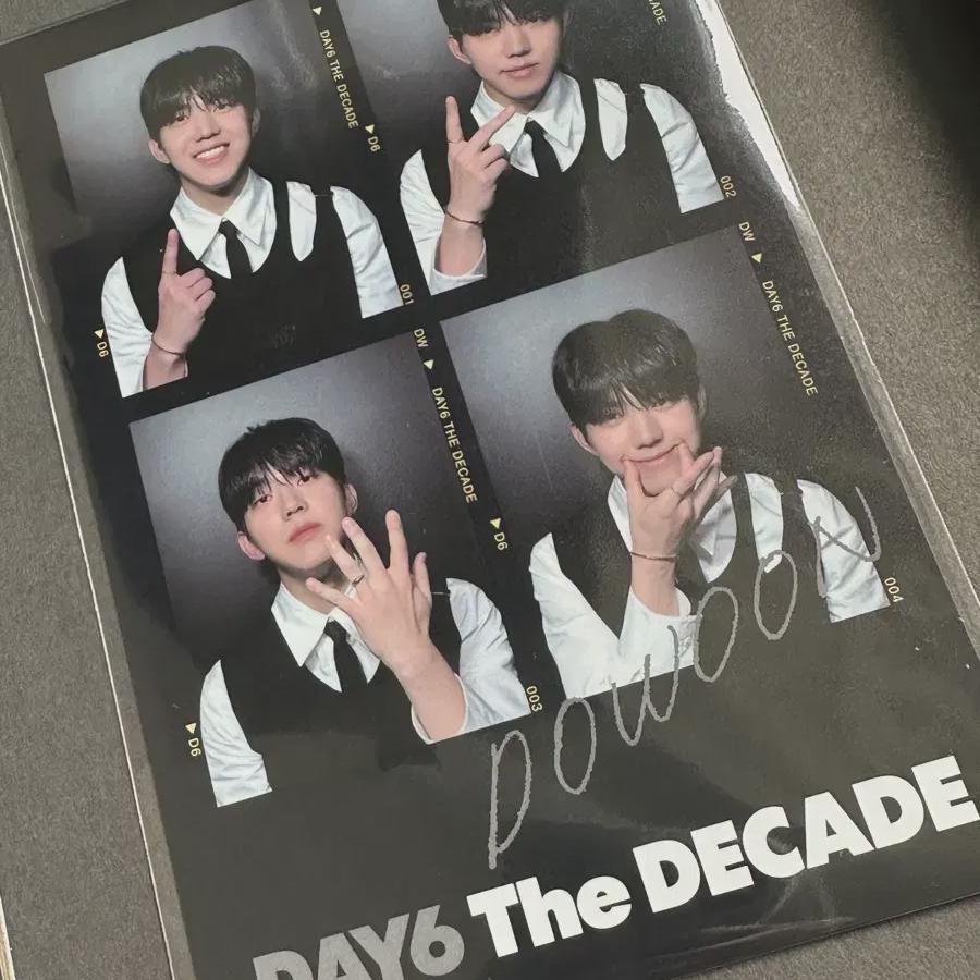 Day6 Dowoon Decade Pre-premier Bones Down Necut
