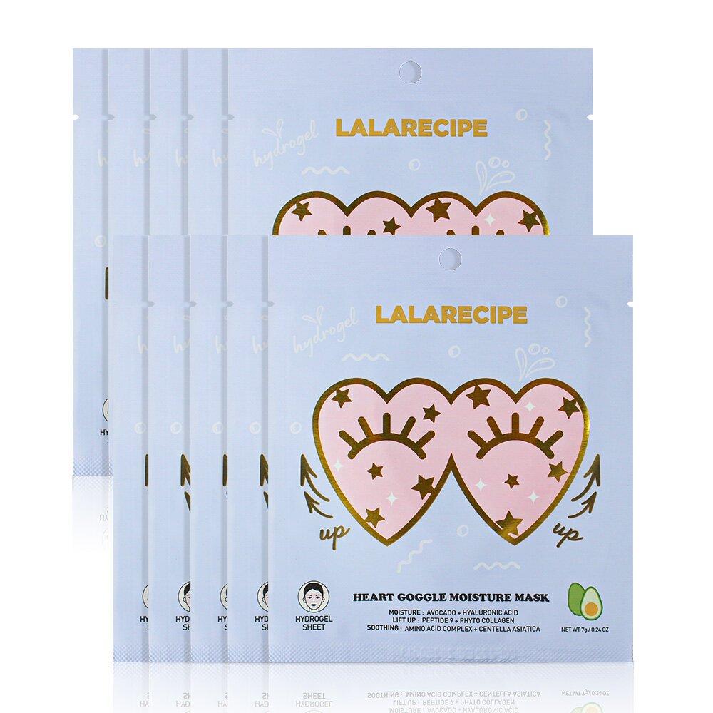 

LALA RECIPE Увлажняющая маска Heart Goggle 7 г*10 шт.