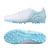 Li Ning Kids Jin Series MG Short Stud Artificial Grass Indoor Sports Non-Slip Breathable Low-Top Football Shoes Kids Football Shoes Sky-Blue YKGU002-1