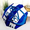 1 PC Automatic Folding Umbrella - Sheffield Wednesday Football Club Custom Name Pattern, Portable & Foldable Design with 8 Ribs, Christmas Birthday Gi