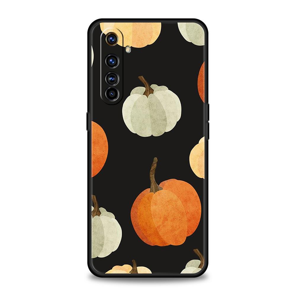 

Для Realme GT Neo 2 3 3T 5 Чехол Для Realme 12 11 5G 10 9 8 5G 7 6 GT5 GT3 GT2 Pro C21 C11 C25 падающие листья лиса тыква Хэллоуин Realme 8 5G
