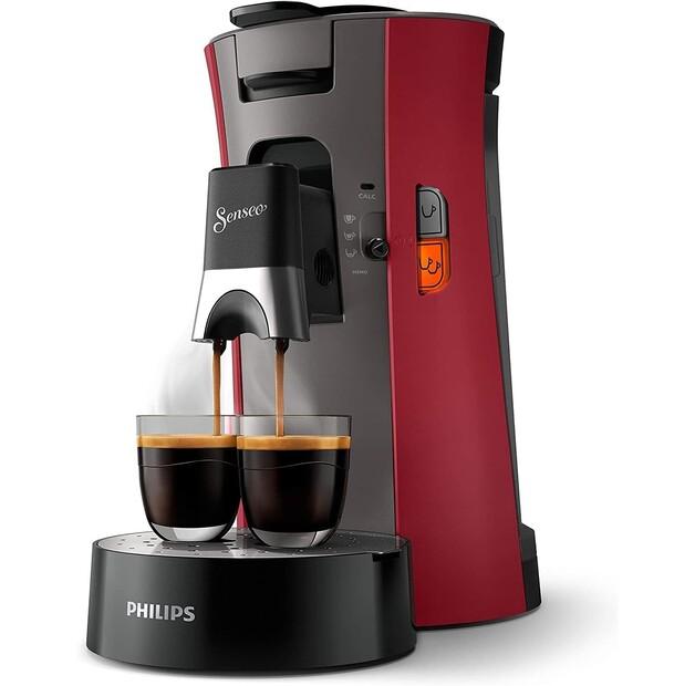 Капсульная кофемашина Philips CSA240/90 Senseo Select rot