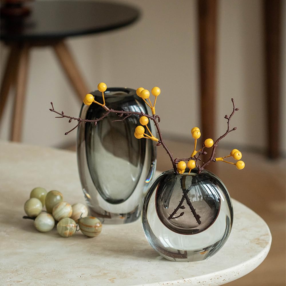 Transparante Glazen Vaas Kristallen Bloemen Hydroponische Vaas Moderne Binnenkamer Decoratie Decoratieve Vazen voor Woonkamer Tafeldecoratie