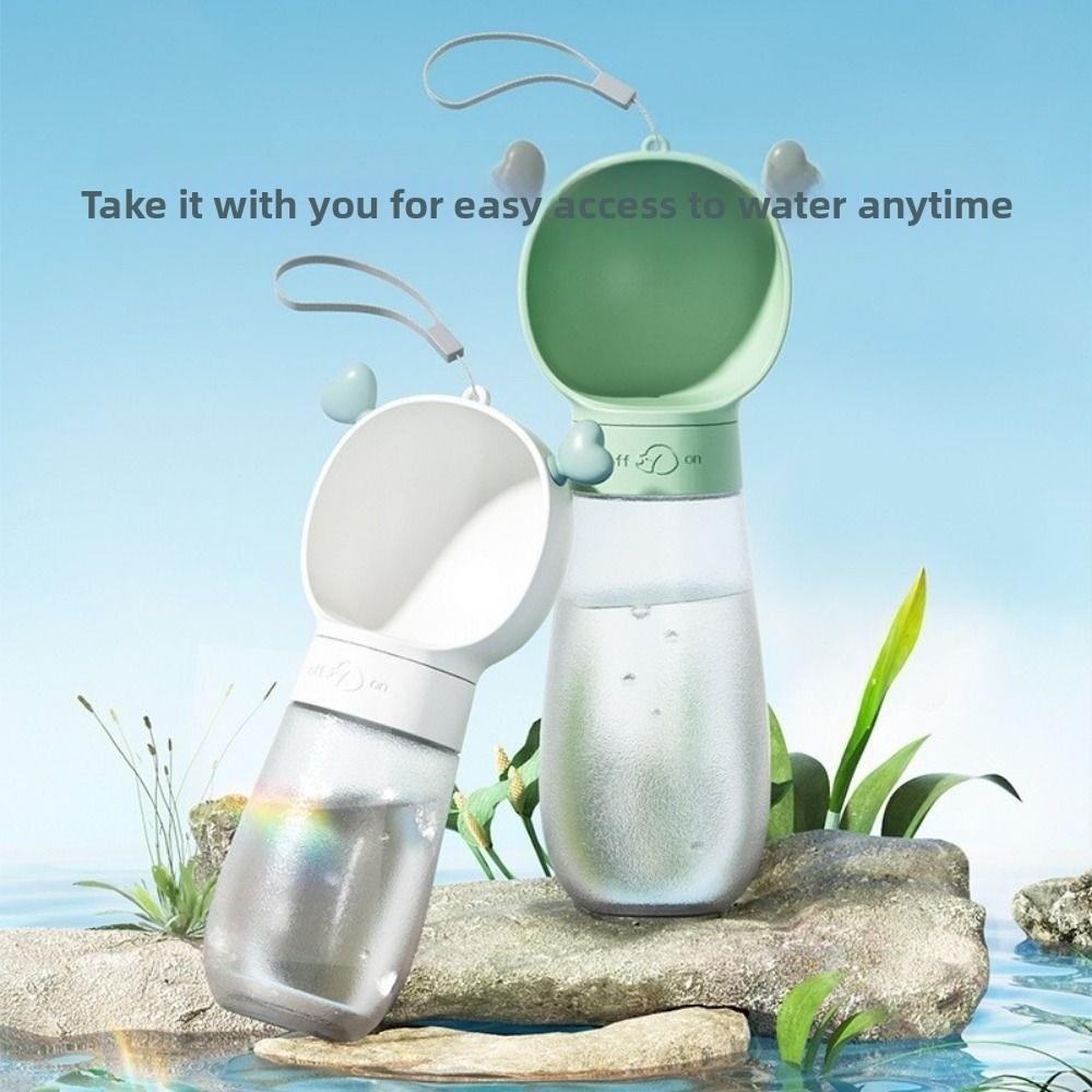 Cloud Shape Outdoor Dog Water Bottle 2 in 1 Pet Snack Dispenser Dog Water Dispenser  Puppy