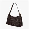 Dragon Diffusion Hobo Selvedge Shoulder Bag Dark Brown 8170