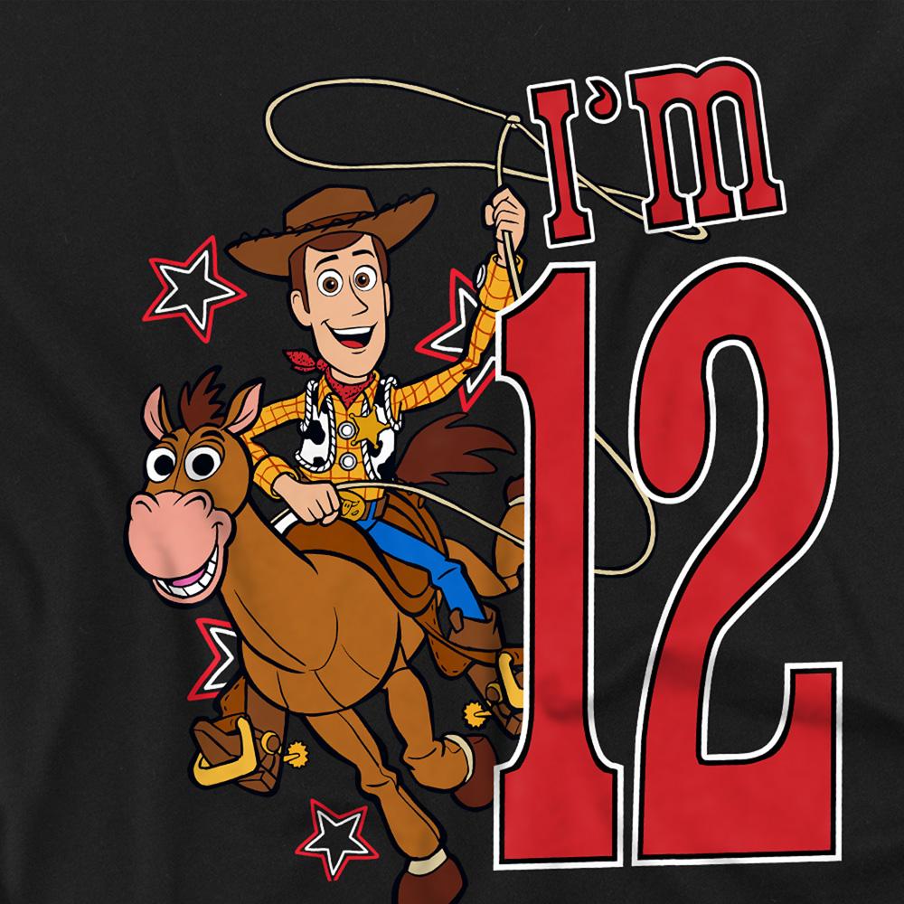 Toy Story Childrens/Kids I´m 12 Woody Birthday Sweatshirt