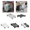 Adjustable Mobile CPU Stand with 4 Casters Wheel Floor Standing Host Stand Mobile PC Cart Stand Computer Tower Stand
