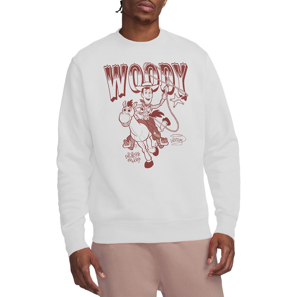 Toy Story Unisex Adult Ride Woody and Bullseye Sweatshirt