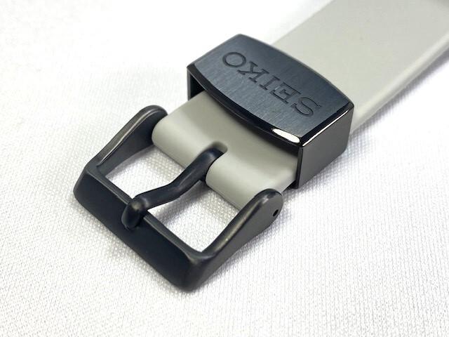 R01X017M9 SEIKO Prospex 22mm Silicone for Band, Gray, SBBN029/ 7C46-0AJ0