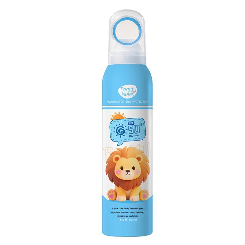 BEAUTY NOTES Teen Sunscreen Spray 3 Bottles