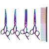 6.0 Inch Baby Head Height Screws 4 Packs, High-End Pet Beauty Scissors Curved And Straight Scissors Set