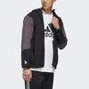 Adidas Sports Logo Fitted Jacket Men Jackets Black GL5626