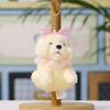 Plush Teddy Dog Keychain With Soccer Design For Kids And Teens Gift