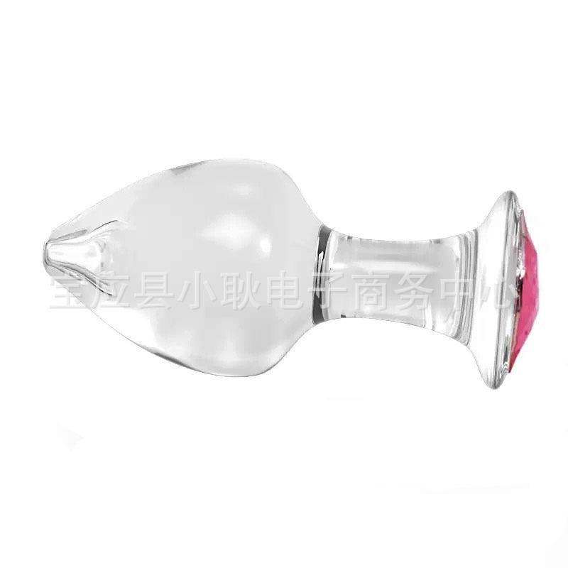 3 Size Transparent Galss Anal Plug Women Anal Sex Toys Smooth Glass Butt Plug men Prostate Massage Analplug Sex Shop