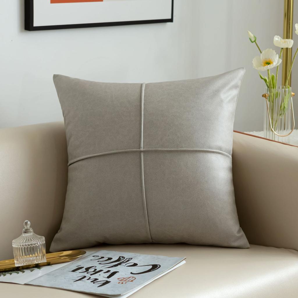 Minimalist Ins Solid Color Technology Cloth Cushion Covers For Home Sofa Bed Throw Pillowcase Living Room Decorative