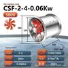 High Temp Resistant Stainless Steel Axial Fan, 220V/380V Silent Kitchen Exhaust & Industrial Duct Fan