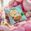 B-Big-Ear Tutu Anime Cushion Cover Pattern Printed Pillowcase for Living Room Sofa Cushion Cover & Bedroom Decor