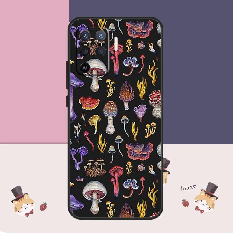 

Trippy Mushroom Case For Oppo A60 A40 A80 A5 Pro A15 A16 A17 A57 A77 A94 A74 A54 A76 A96 A18 A38 A58 A78 A98 OPPO A96 4G