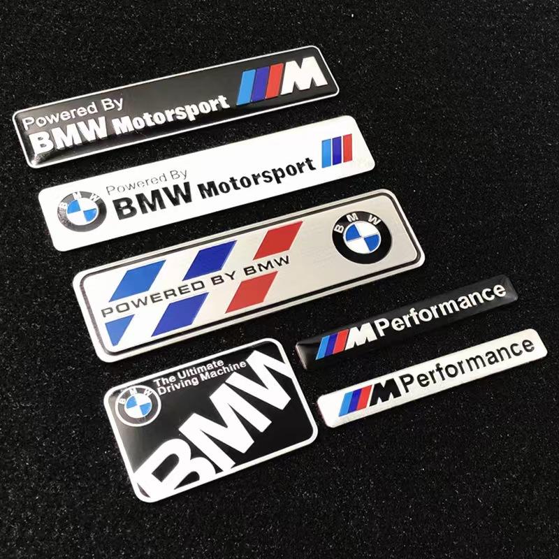 CTCE1 Keychain 3D Metal Car Sticker Fender Emblem Styling Decals Badge Accessorie For BMW Performance F30 357 Series X5 X6m MSports G3