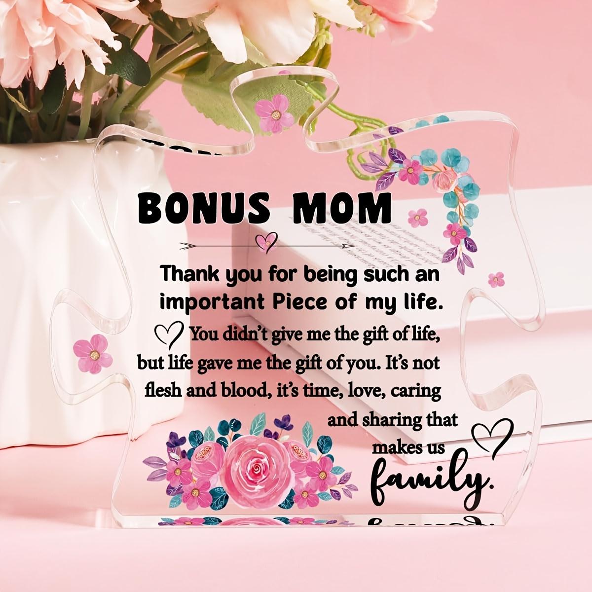 

2D Flat Modern Acrylic Mother S Gift, Family Themed Tabletop Decor, Multipurpose Desk & Bedroom Ornament, Birthday & Mother S Day Present 10*10cm