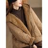 Winter Fleece Lined Puffer Jacket Women's Fashion Hooded Thick Cotton Jacket Warm Cotton Coat