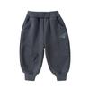 Dudu Home Children's Winter Fleece-Lined Casual Pants