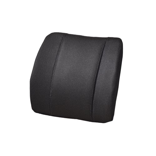 

BONFORM Support Cushion, Refreshing Mesh, Back Rest, Waist Rest, Black, 10 x 36 x 37 cm, For Light Vehicles, 5249-08BK