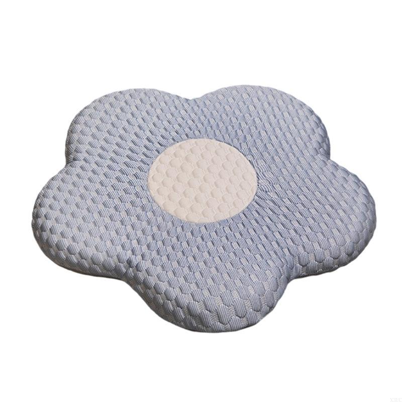 

Floor Pillow Soft Flower Cushion Memory Foam Soft For Children Bedroom And Living Room Couch 45X45x4cm X3UC синій