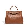Vintage-Taschen mit großem Fassungsvermögen, handgewebte Damentaschen, Pendler-Tasche, stilvolle, lässige Schulter-Crossbody-Tasche
