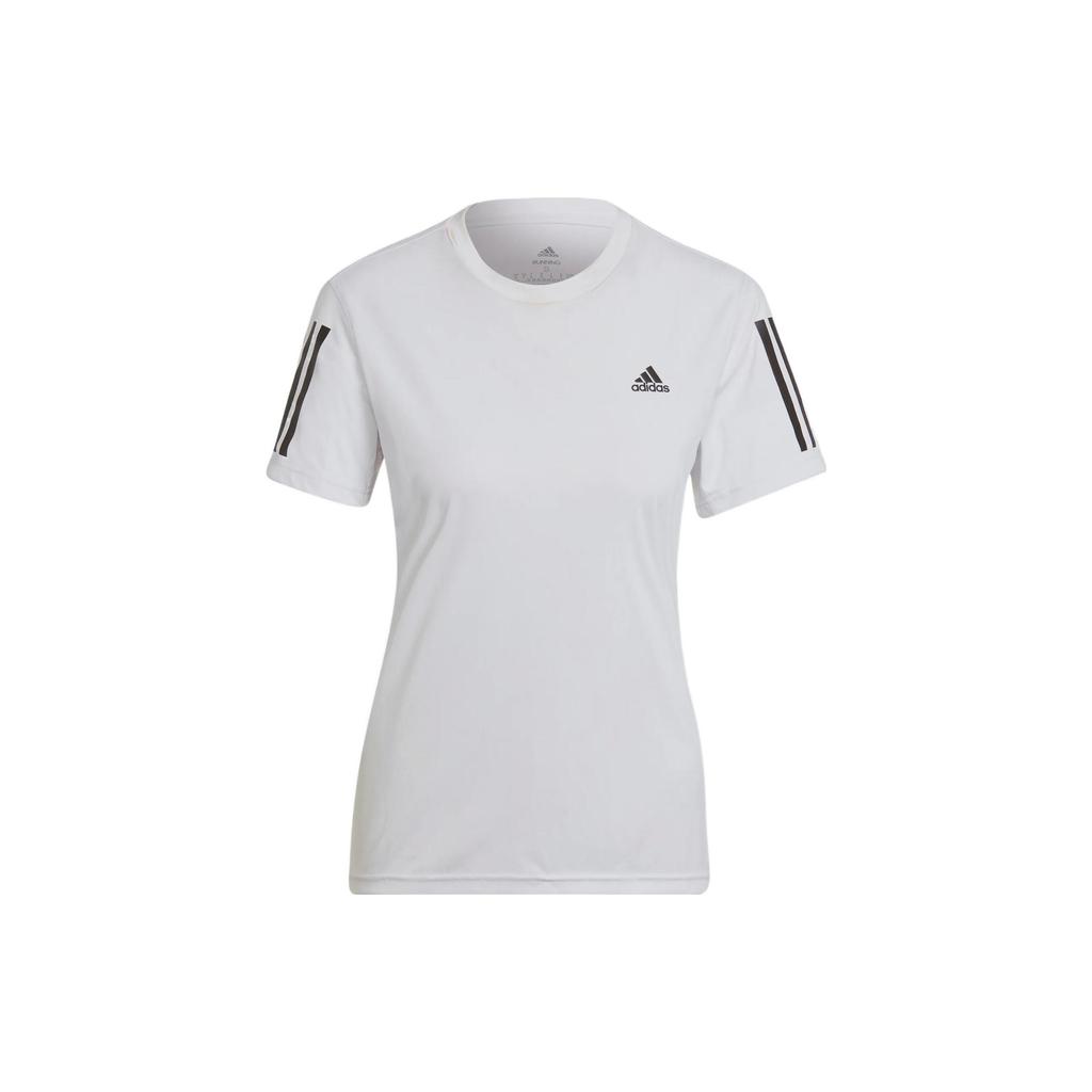 New Adidas Set In Sleeve T Shirt Women's White HB9380