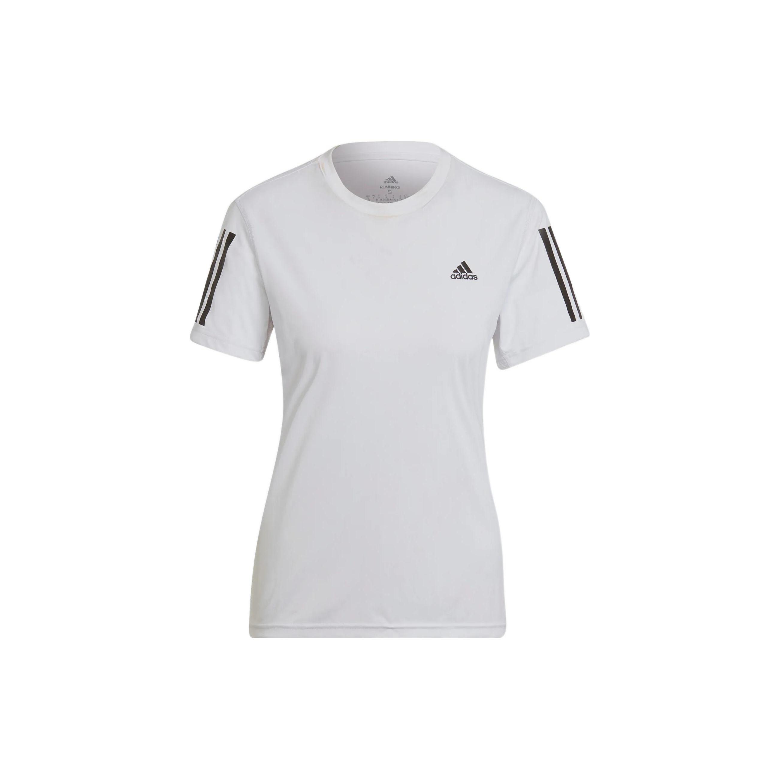 

New Adidas Set in Sleeve T Shirt Women s White HB9380 L