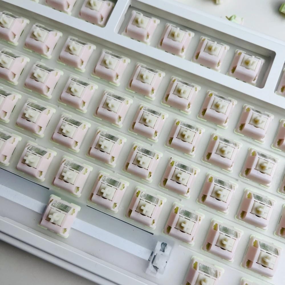 MMD VIVIAN Switch V2, Custom Mechanical Keyboard Pre-Lubricated Linear Key Switches (28g, 90PCS)