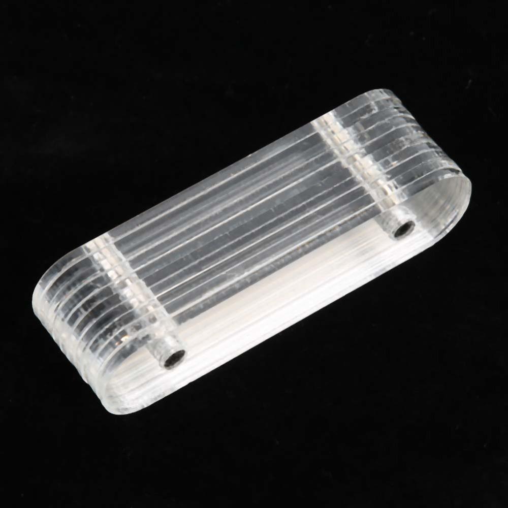 10PCS Magnetic Magnetic Nail Holder Clear Design Acrylic Strip Display  Manicure Practice