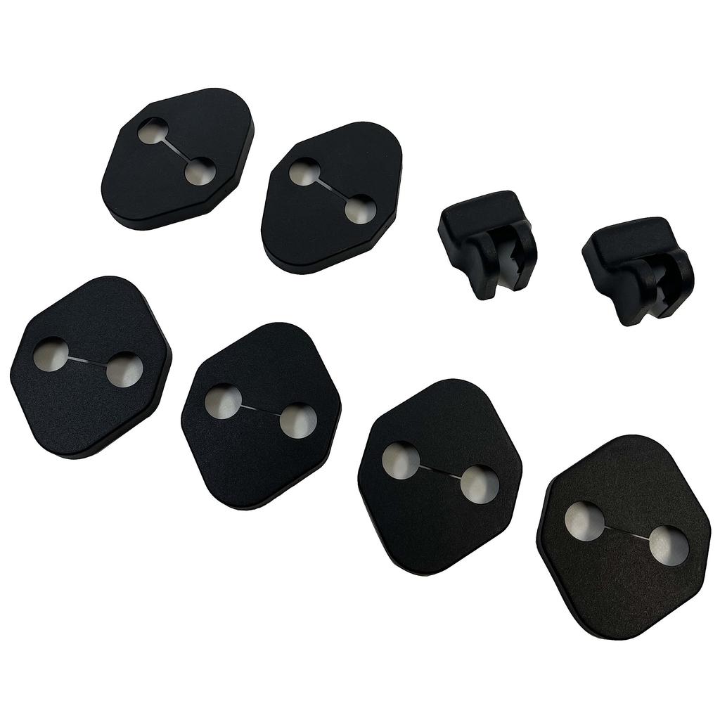 (Jusby) New Sienta Door Striker Cover & Hinge Cover Set for 2022.8-10 Series (Slide