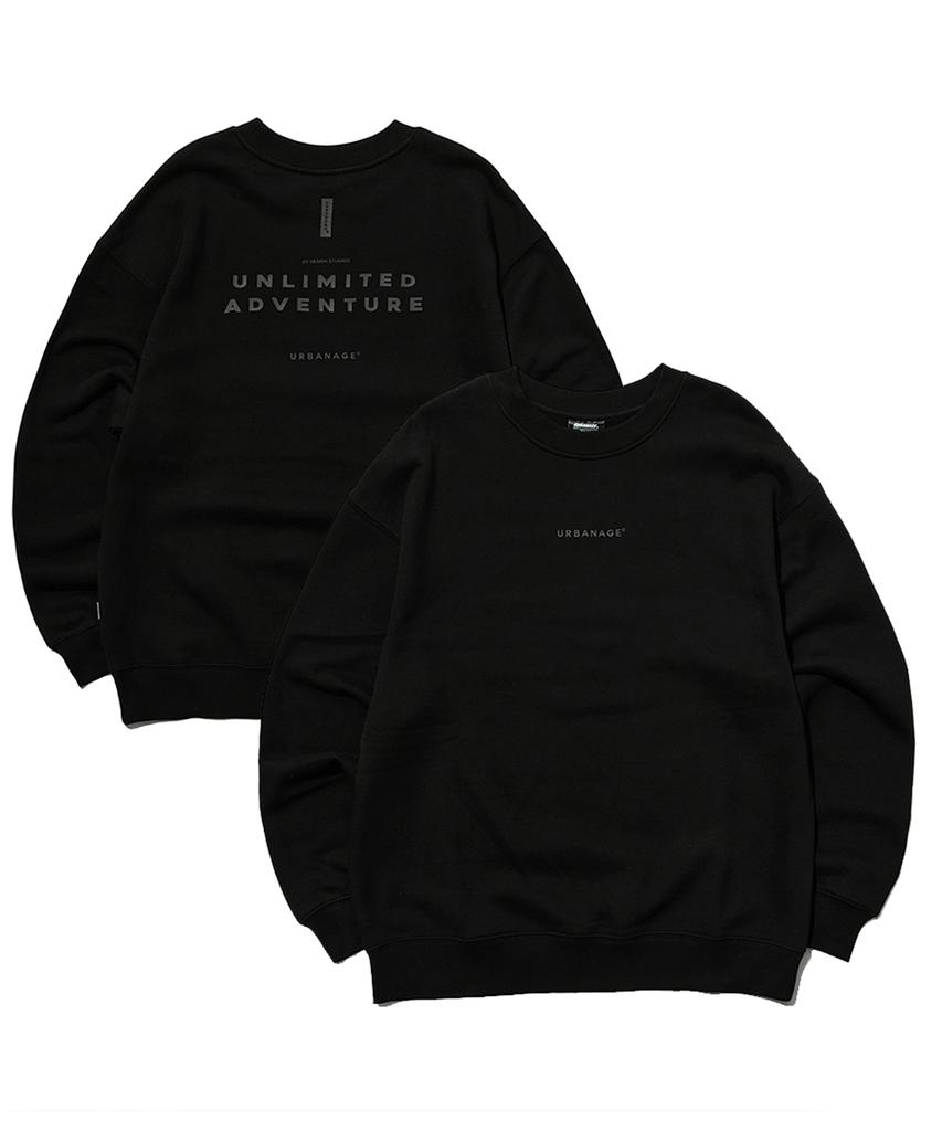 URBANAGE [Set] Unlimited Oversized Sweatshirt + Daily Standard Wide Pants