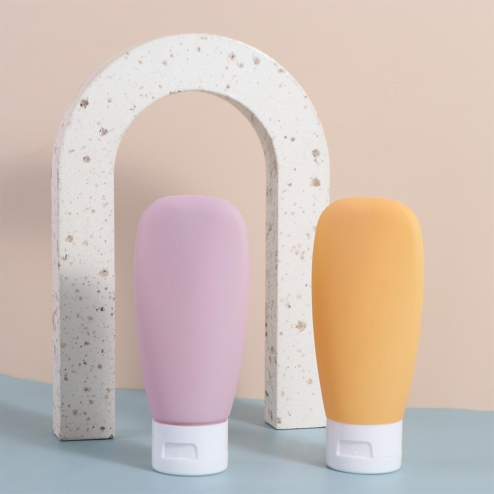 Refillable Hose Squeeze Bottle Flip-top Bottles Dispensing Empty Bottle  Cosmetic Container