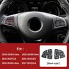 Car Steering Wheel Button Decorative Protection Sticker For Mercedes Benz A C B E G S Class GLC CLS GLA CLA  SLK GLE GLK ML GL