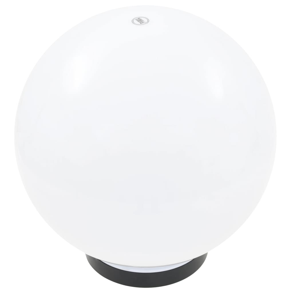 vidaXL LED-Gartenleuchten 2 Stk. Kugelförmig 25 cm PMMA