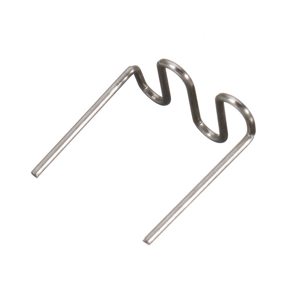 Universal 100 Pcs Set Precut 0.6mm 0.8mm Hot  Flat Staples For Plastic Stapler Repair Welder repair tool