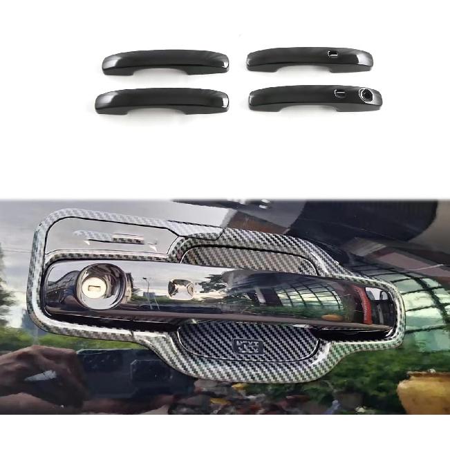 

Chrome Exterior Car Accessories for Ford Ranger Wildtrak XTL XL 2023 2024 2025 Side Door Handle Cover Decoration Trim ABS (Without Smart Key Hole) Without Smart Key Hole чёрный