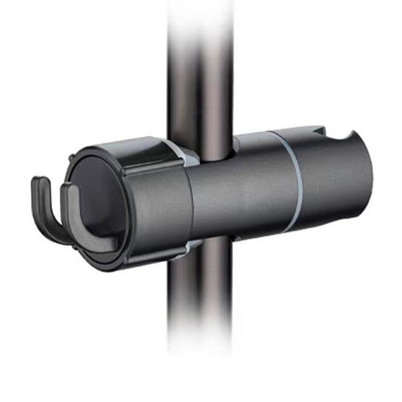 Adjustable No-Drill Shower Head Holder with Hook Bracket