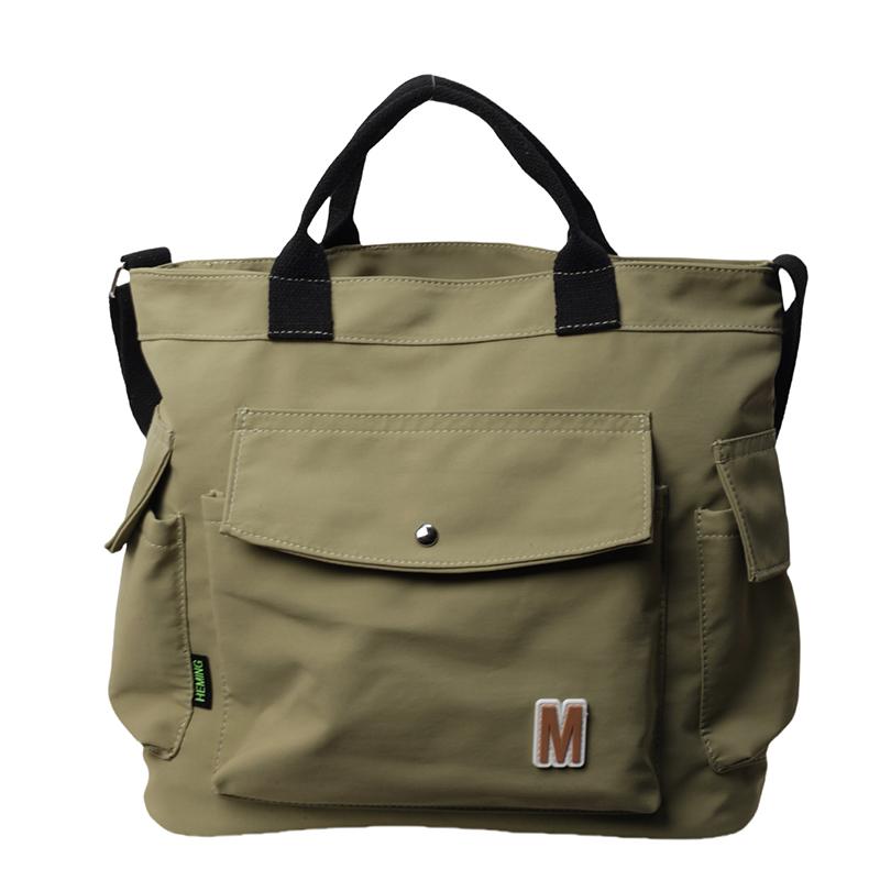 Женские сумки женские Оксфордские сумки-тоут клатч женские сумки через плечо хаки — фото 24