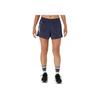 Asics SS25 Lightweight Simple Comfortable Breathable Lace-Up Sports Shorts Women shorts Deep-Blue 2012D234-500