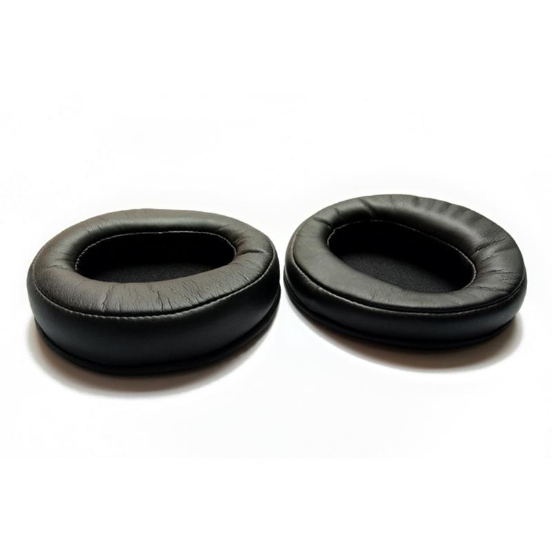 1Pair Ear Cushion Cover Soft Leather for DENON-AH-D2000 D5000 D7000 Ear Pad Cushion Cover Part Earpad Pillow