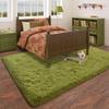 Silk Wool Rugs Children's Room Living Room Bedroom Tie-Dye Non-Slip Washable Machine Washable Carpet Mats