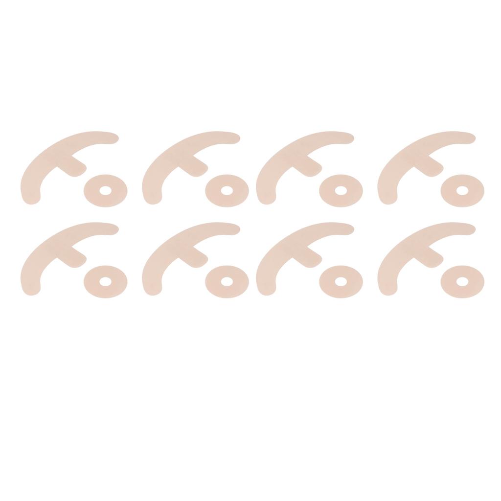 8PCS Chest Scar Patch 8PCS Nipple Patch Silicone Skin Scars Reduction Removal Tape for Bust After