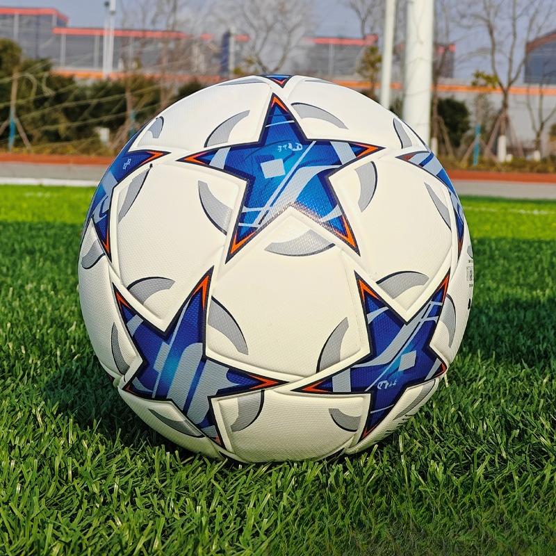 Nová verze Samolepka Modrá Hvězda Špatného Rohu Fotbal Pu Pro Dospělé Profesionální Odolná proti Opotřebení Nevybuchující Tréninková Soutěžní Mladistvý Zkouška