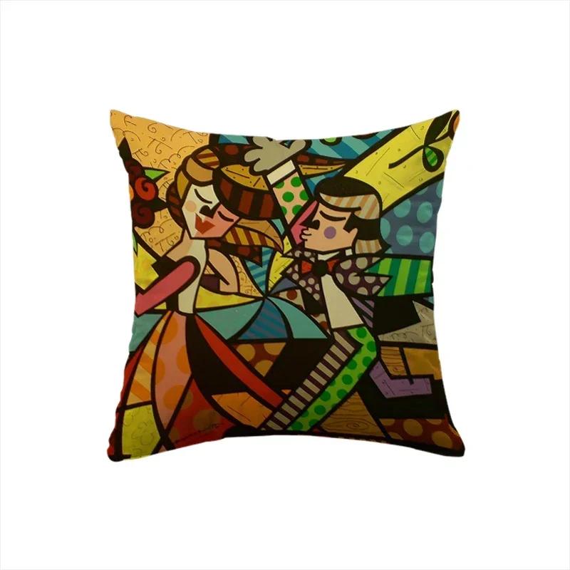 Luksuriøst Sofaputetrekk B-Britto Putetrekk Firkantet Putetrekk Hjemmetekstil Dakimakura Bryllupsgave