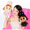 Pop Mart Crybaby Shiny Shiny Plush Toy Black 20cm Soft Stuffed Animal